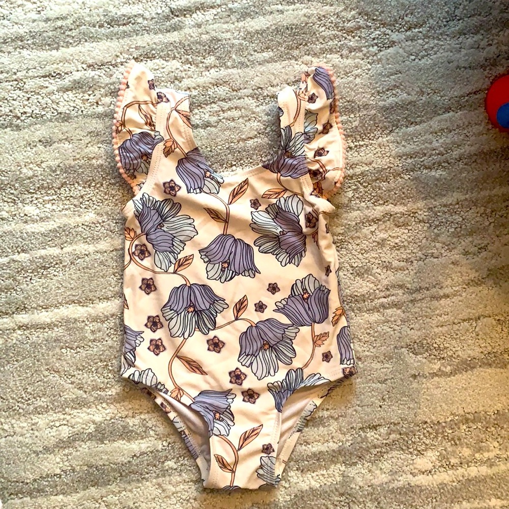 Jessica Simpson 1 piece swim. Size 18 months